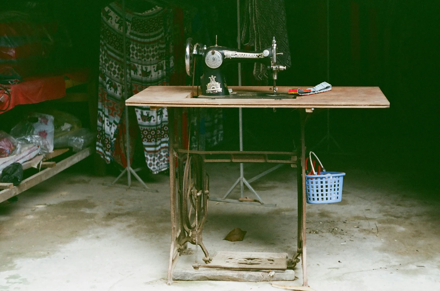 Sewing skills training.